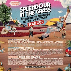 Splendour in the Grass 2022 Lineup poster image