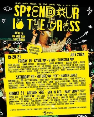 Splendour in the Grass 2024 Lineup poster image