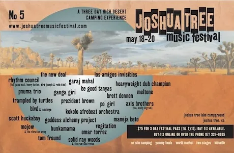 Spring Joshua Tree Music Festival 2007 Lineup poster image