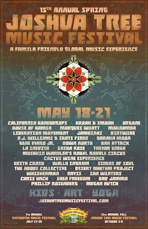 Spring Joshua Tree Music Festival 2017 Lineup poster image