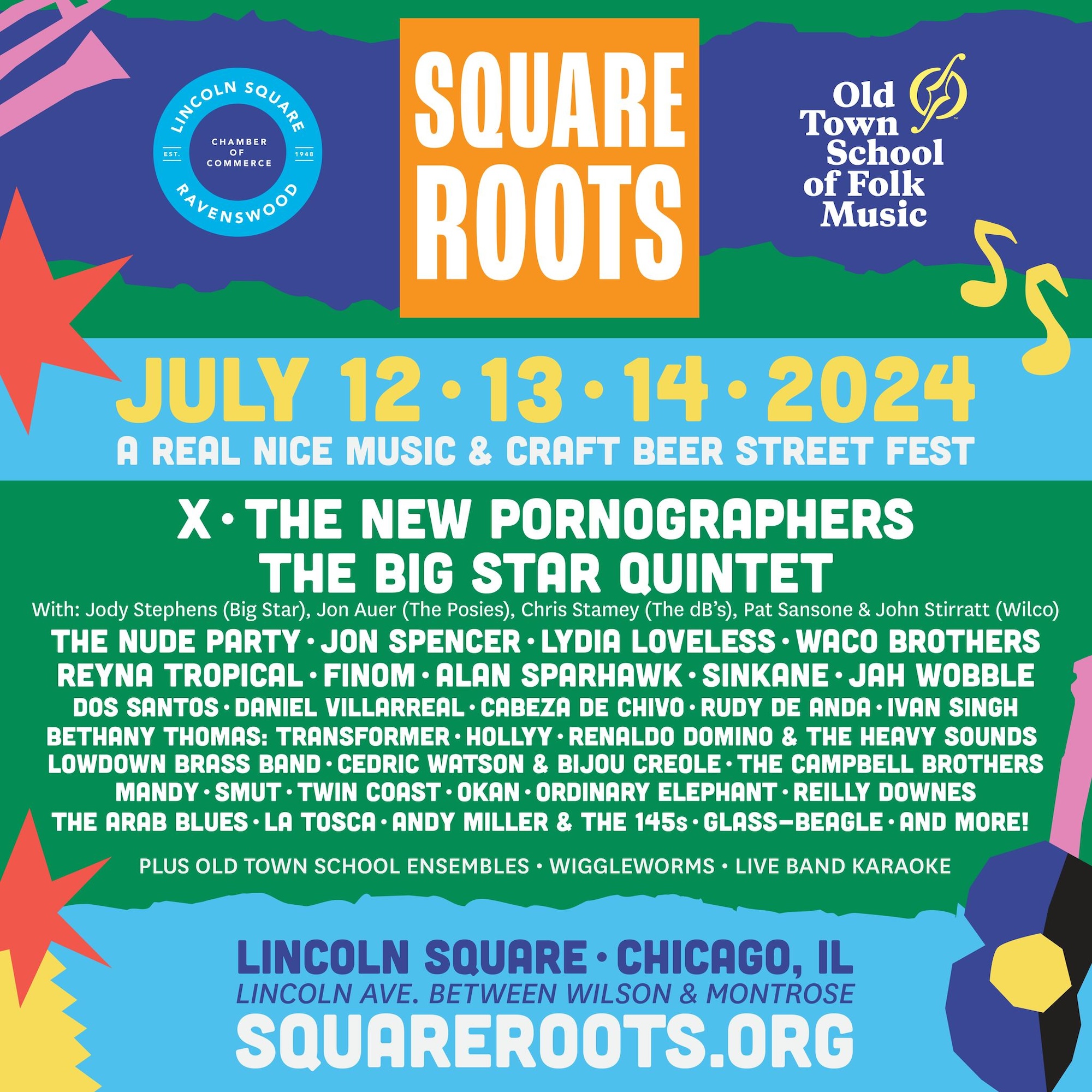 Square Roots Festival 2024 Lineup Grooveist