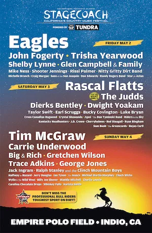 Stagecoach Festival 2008 Lineup poster image
