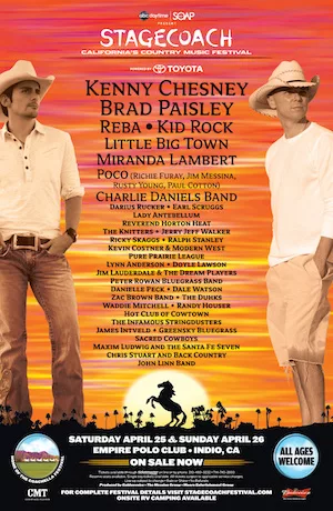 Stagecoach Festival 2009 Lineup poster image