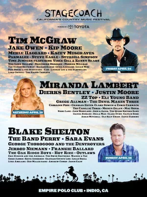 Stagecoach Festival 2015 Lineup poster image