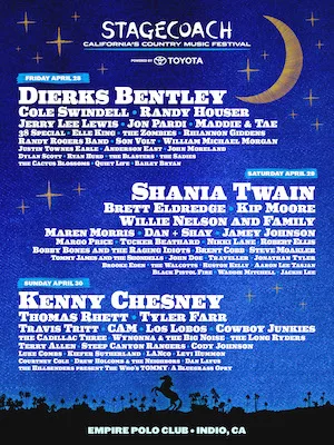 Stagecoach Festival 2017 Lineup poster image