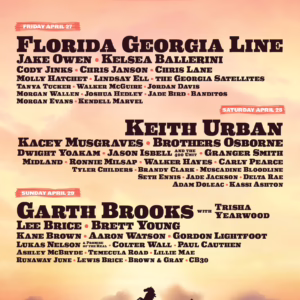 Stagecoach Festival 2018 Lineup poster image