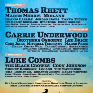 Stagecoach Festival 2022 Lineup poster image