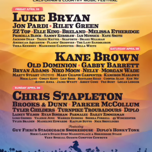 Stagecoach Festival 2023 Lineup poster image