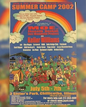 Summer Camp Music Festival 2002 Lineup poster image
