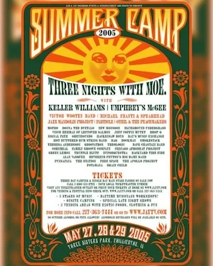 Summer Camp Music Festival 2005 Lineup poster image