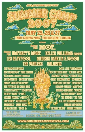 Summer Camp Music Festival 2007 Lineup poster image
