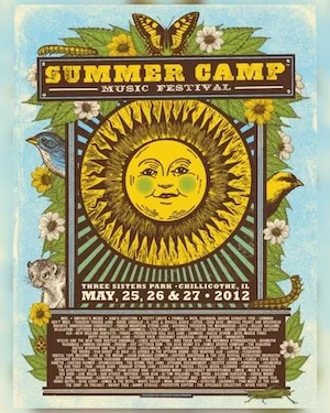 Summer Camp Music Festival 2012 Lineup poster image