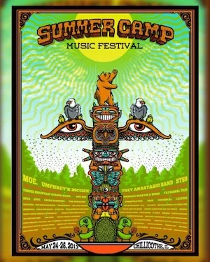 Summer Camp Music Festival 2013 Lineup poster image