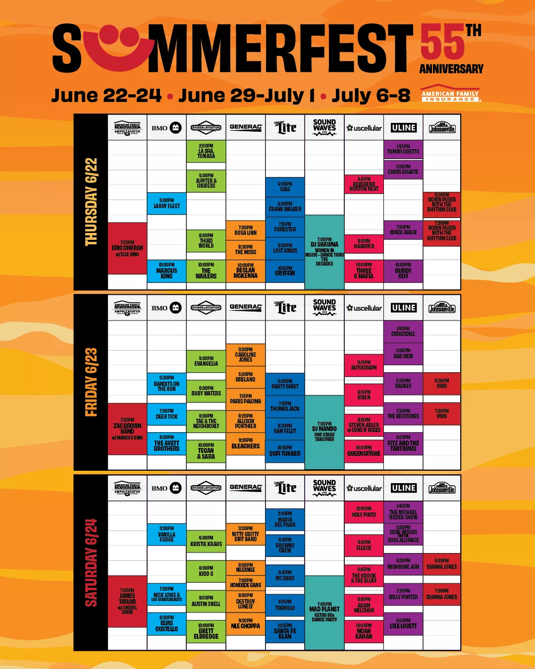 Summerfest 2024 Dates And Parking Faina Konstance