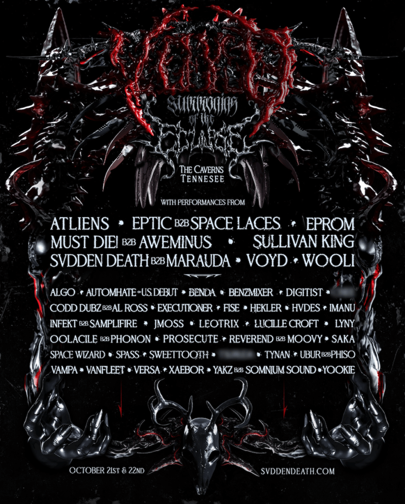 summoning of the eclipse festival 2022 lineup poster