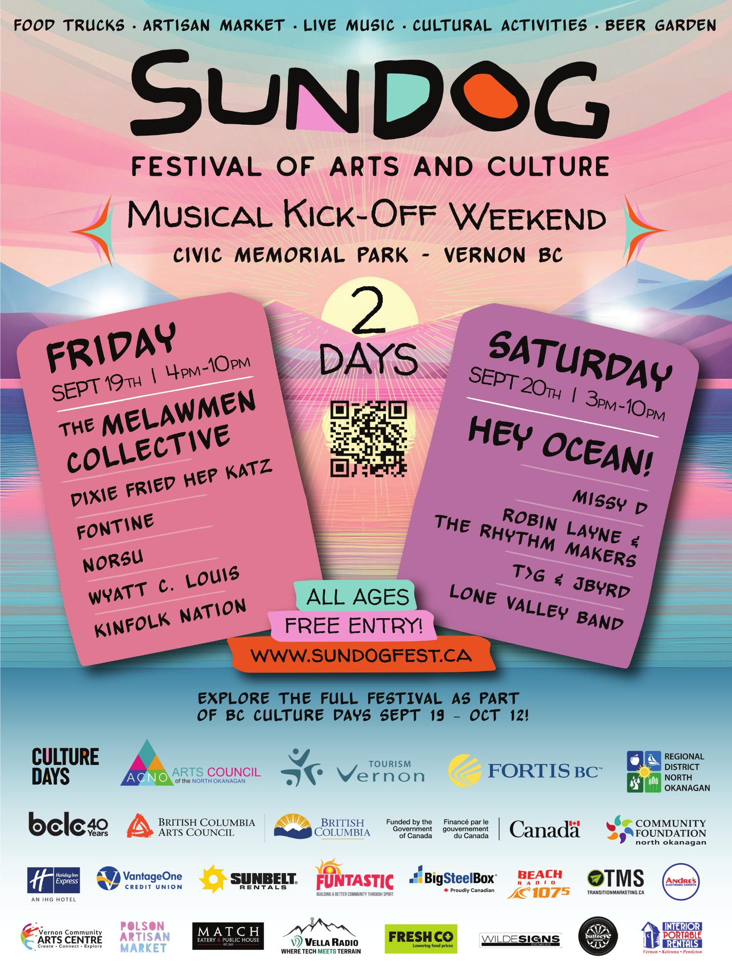 Sundog Fest lineup poster