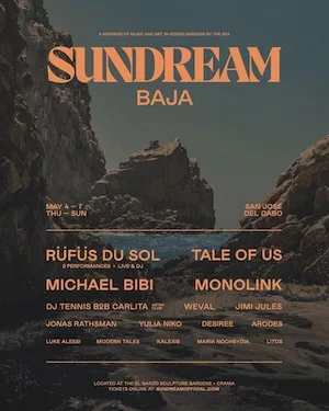 Sundream Baja 2023 Lineup poster image