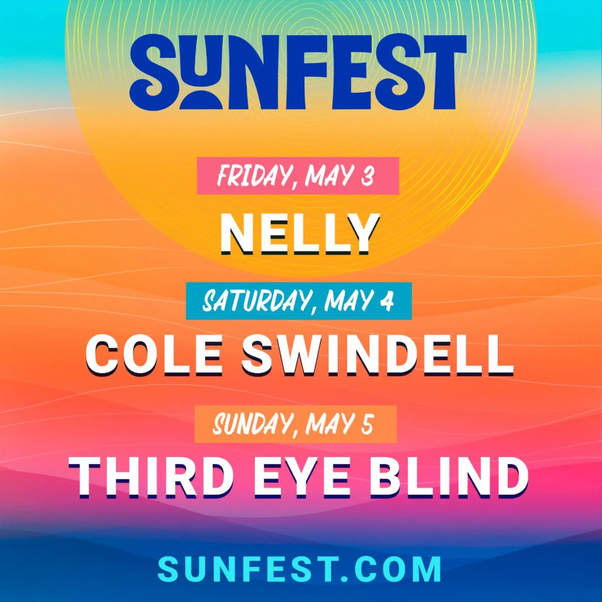 Sunfest 2024 Tickets Booking Pen Leanor
