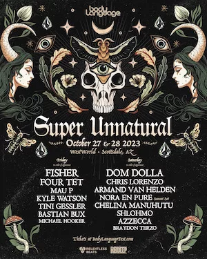 Super Unnatural 2023 Lineup poster image