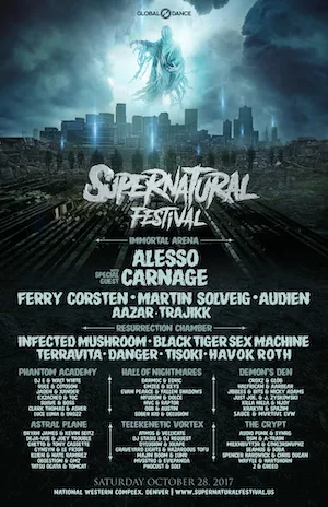 Supernatural Festival 2017 Lineup poster image