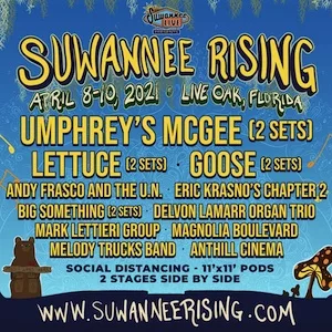 Suwannee Rising 2021 Lineup poster image