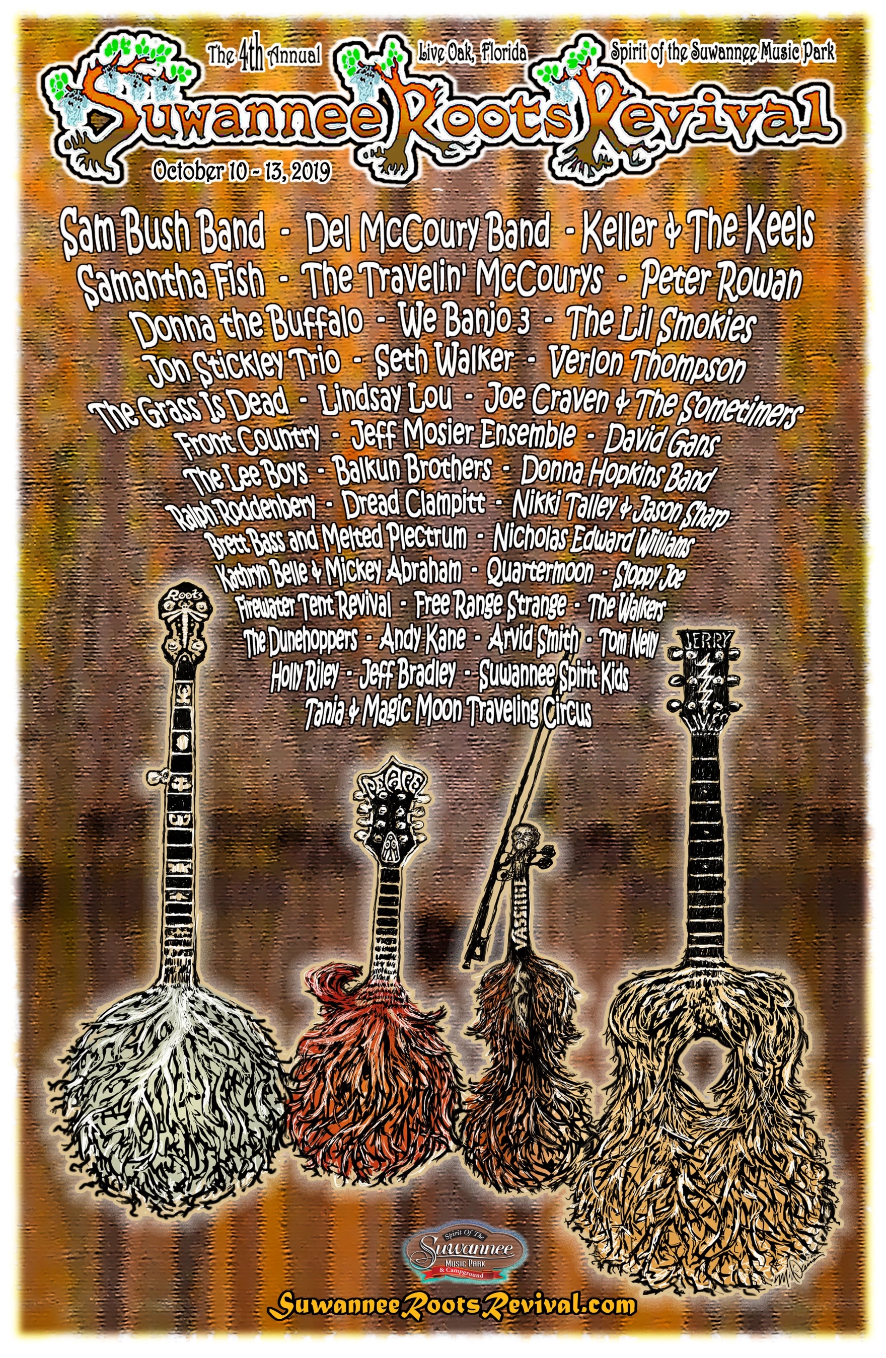 Suwannee Roots Revival 2019 Lineup poster image