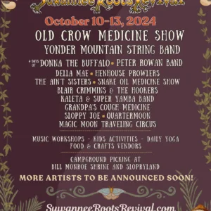 Suwannee Roots Revival 2024 Lineup poster image