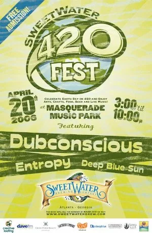 SweetWater 420 Fest 2006 Lineup poster image