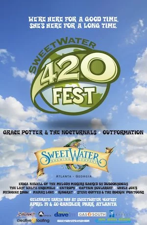 SweetWater 420 Fest 2008 Lineup poster image