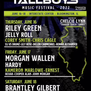 Tailgate N Tallboys Bloomington 2022 Lineup poster image