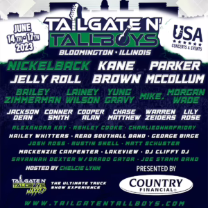 Tailgate N Tallboys Bloomington 2023 Lineup poster image