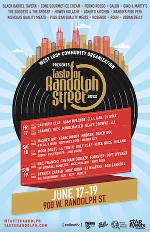 Taste of Randolph Street 2022 Lineup poster image