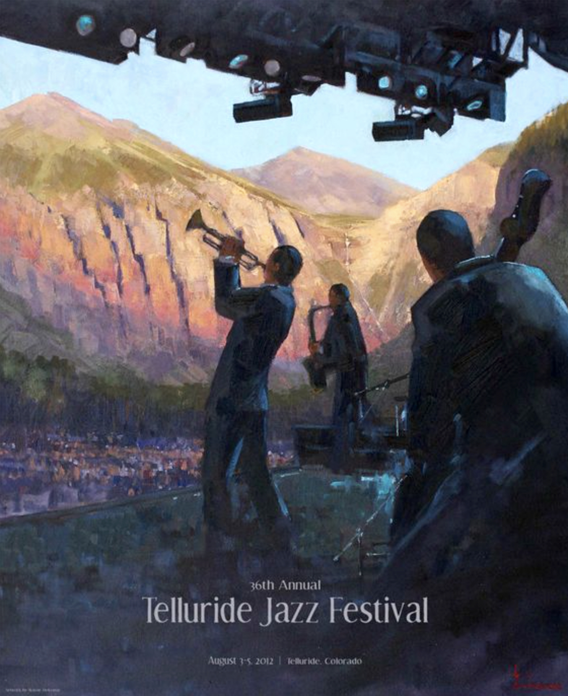 Telluride Jazz Festival 2012 Lineup poster image