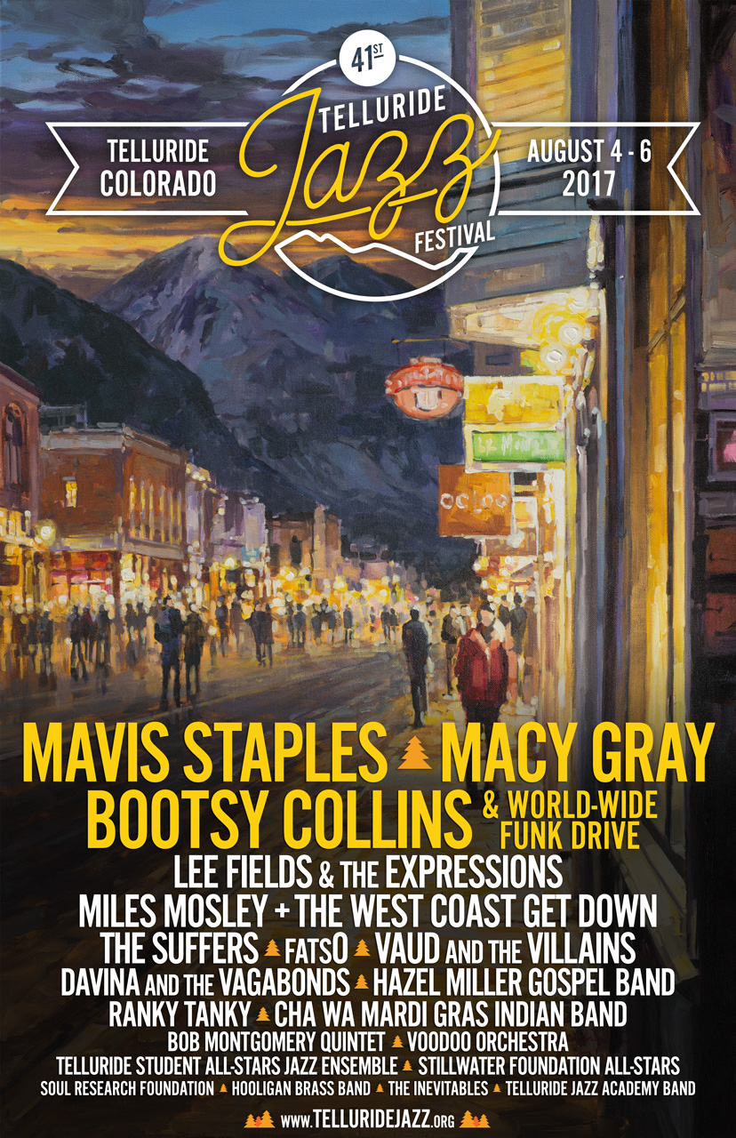 Telluride Jazz Festival 2017 Lineup poster image