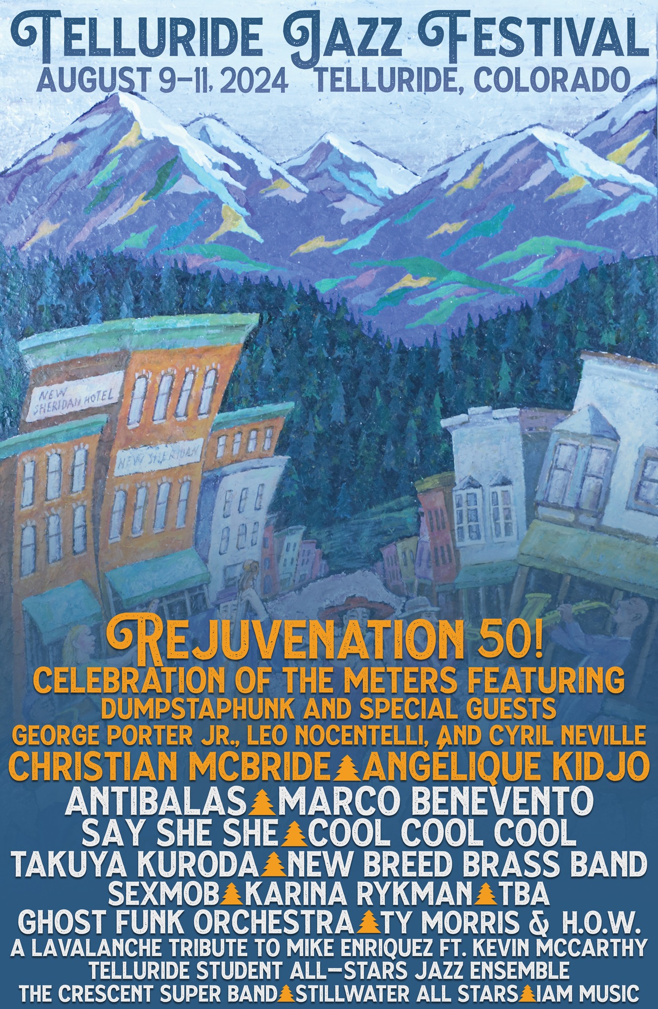 Telluride Jazz Festival 2024 Lineup Grooveist