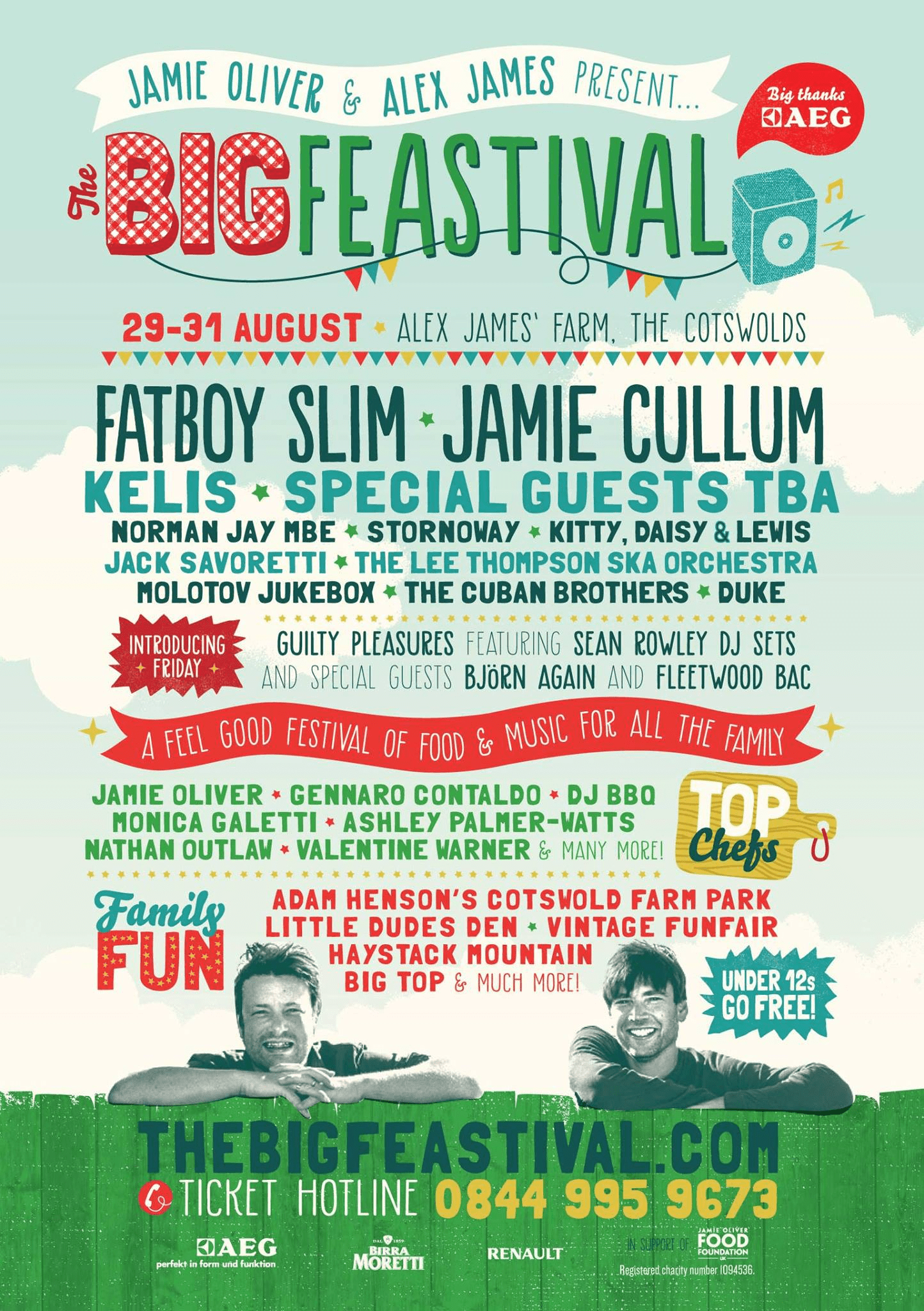 The Big Feastival 2014 Lineup poster image