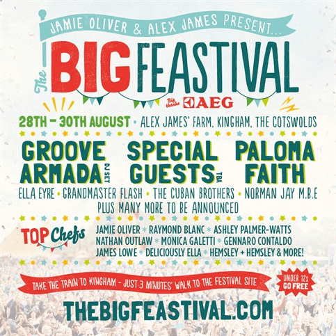 The Big Feastival 2015 Lineup poster image