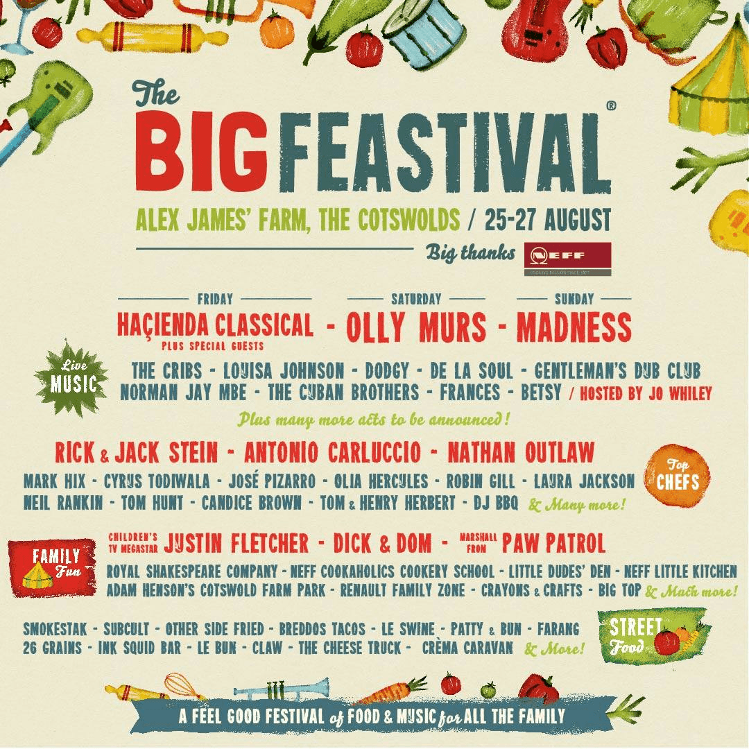 The Big Feastival 2017 Lineup poster image