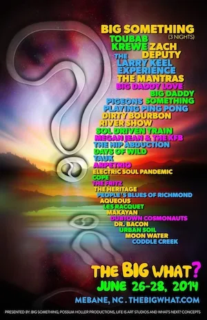 The BIG What? 2014 Lineup poster image