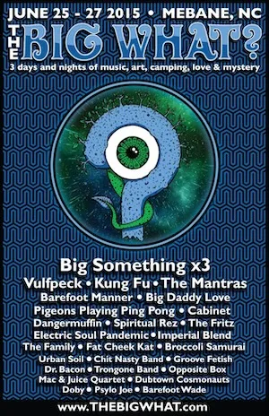 The BIG What? 2015 Lineup poster image