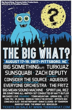 The BIG What? 2017 Lineup poster image