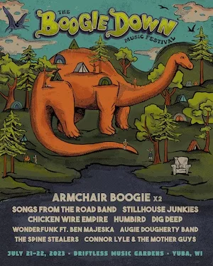 The Boogiedown Music Festival 2023 Lineup poster image