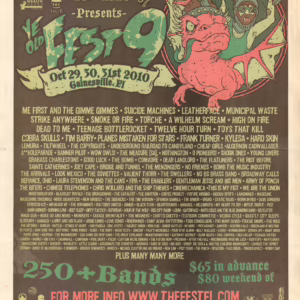 THE FEST 2010 Lineup poster image
