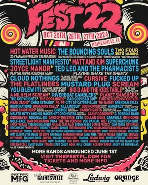 THE FEST 2024 Lineup poster image