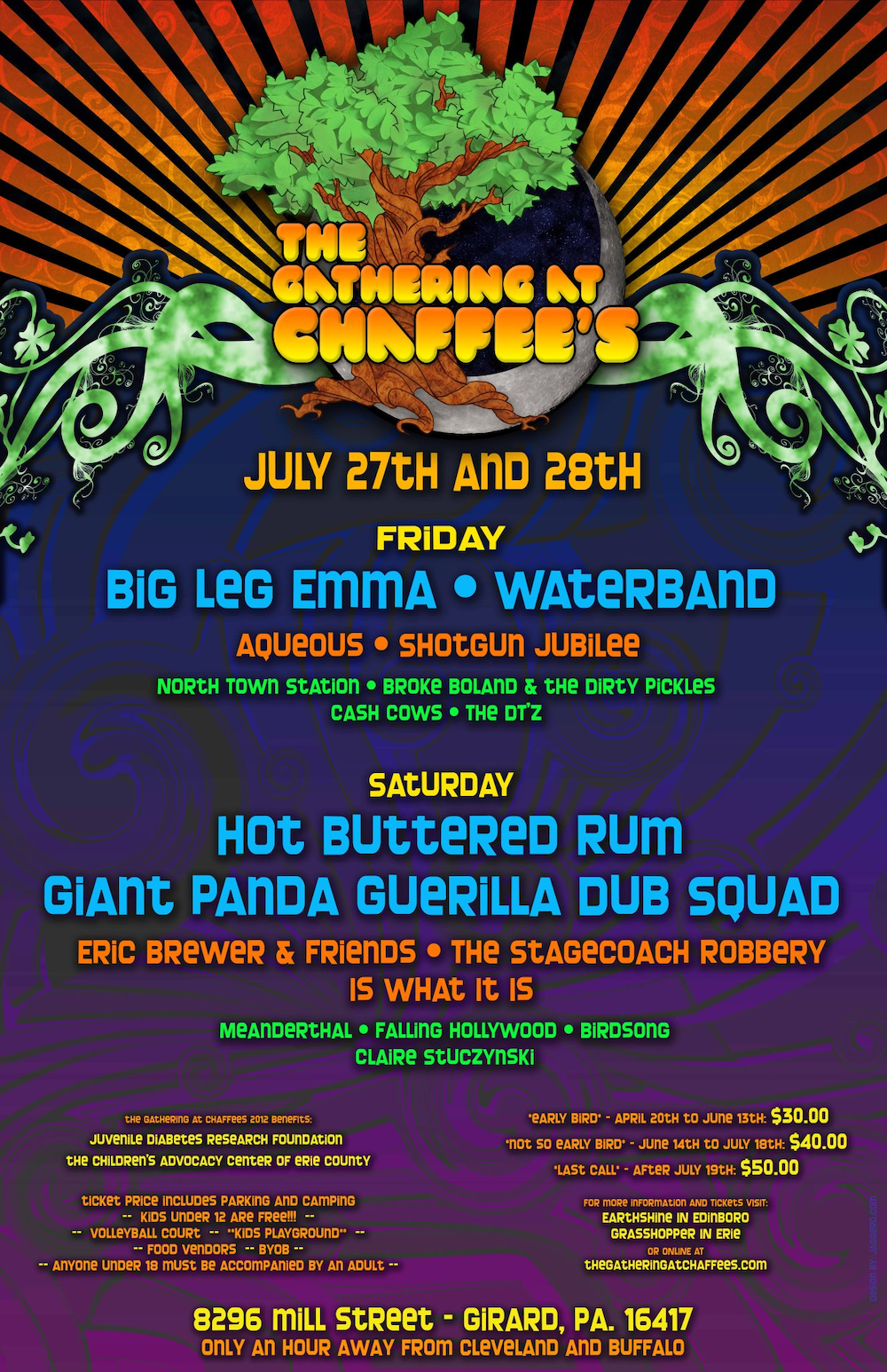 The Gathering at Chaffee’s 2012 Lineup poster image