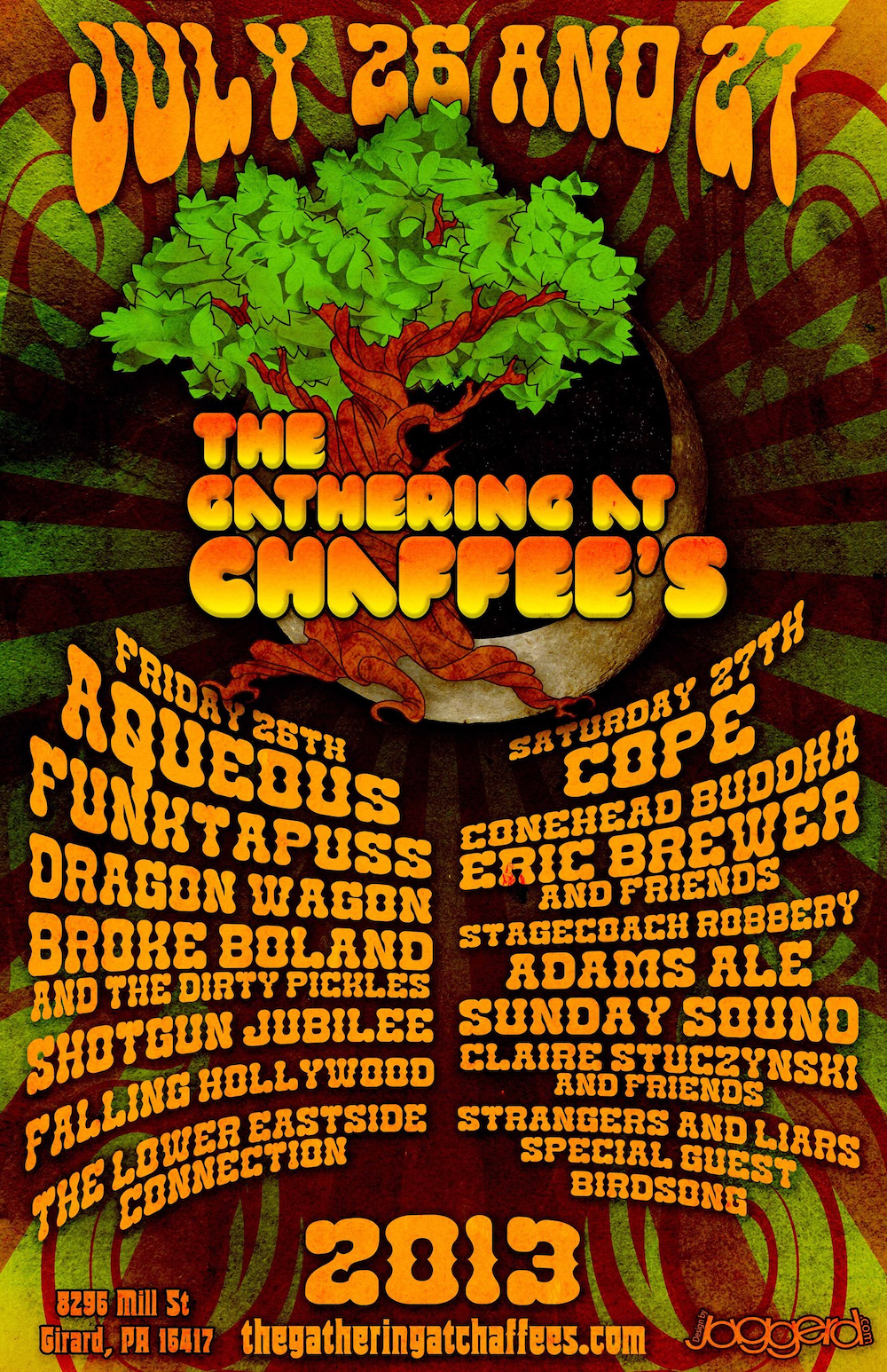 The Gathering at Chaffee’s 2013 Lineup poster image