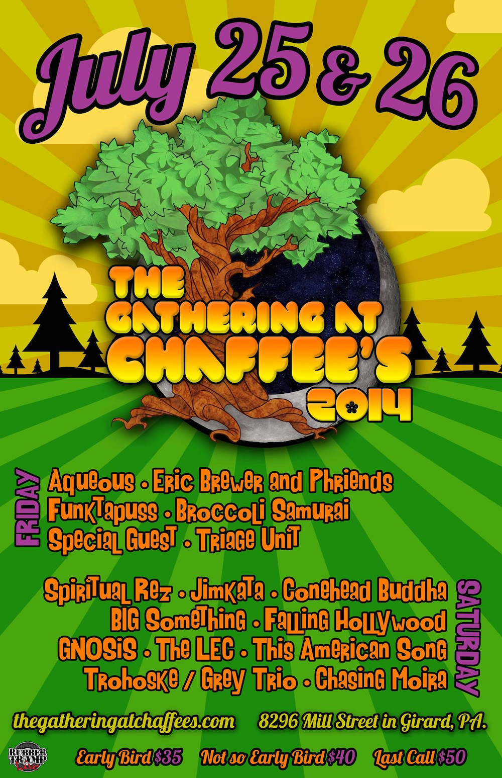 The Gathering at Chaffee’s 2014 Lineup poster image