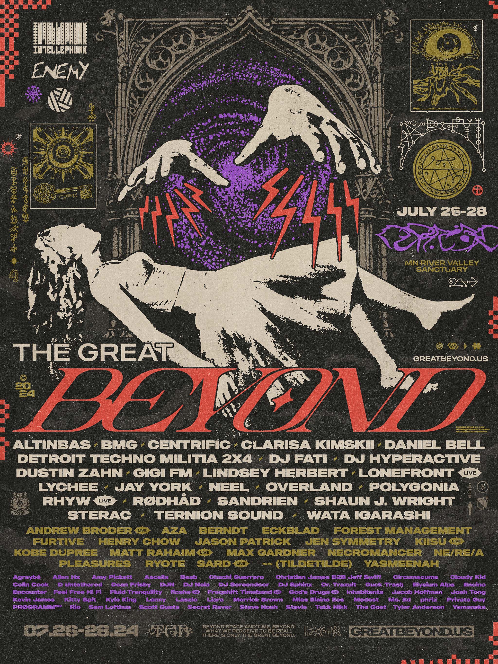 The Great Beyond 2024 lineup poster