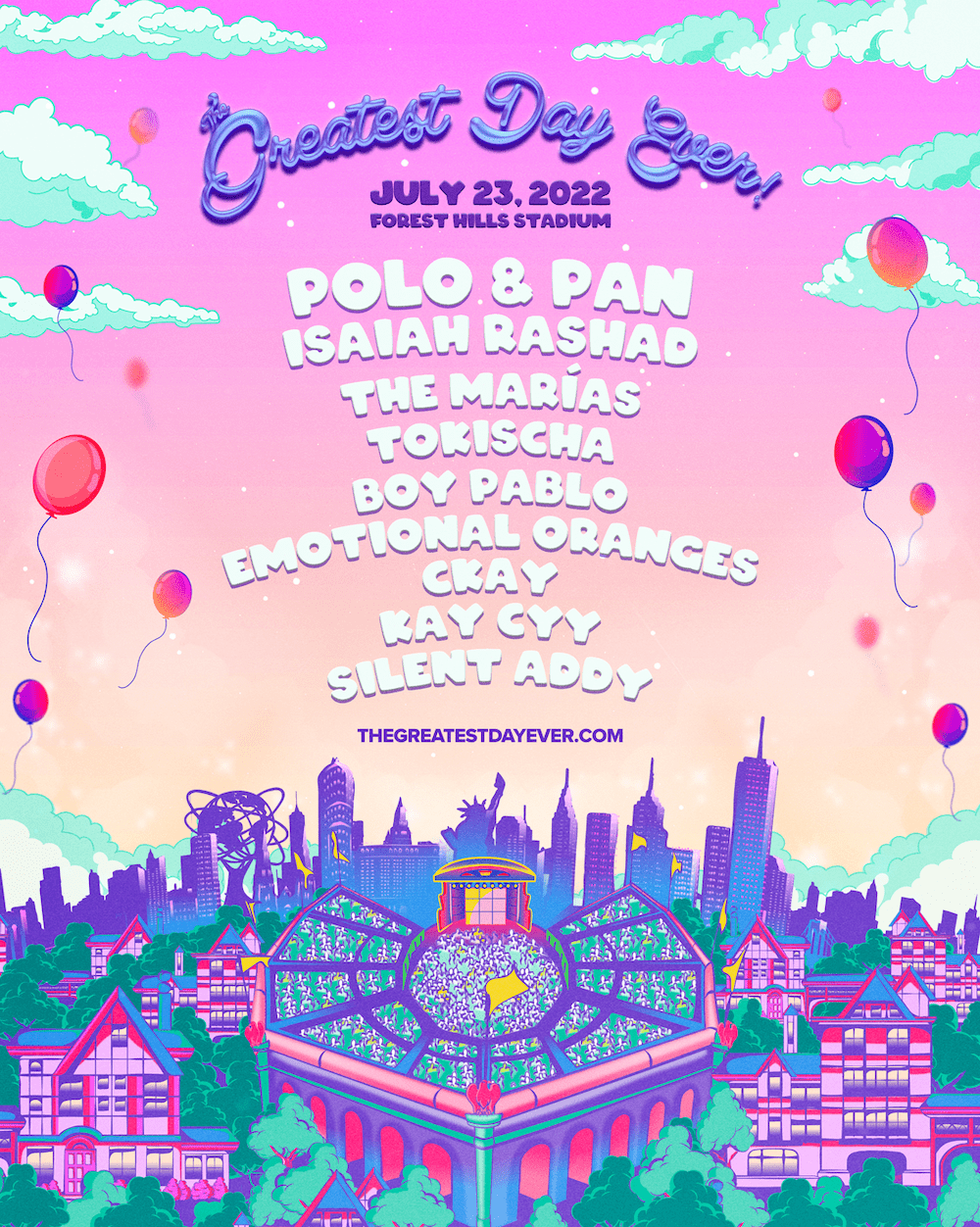 The Greatest Day Ever! Music Festival 2022 Lineup Revealed Grooveist