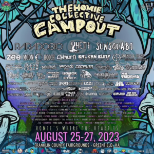 The Homie Collective Campout 2023 Lineup poster image